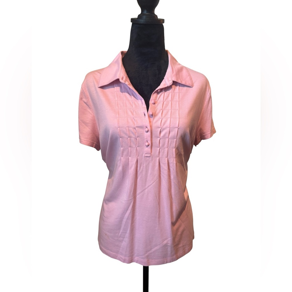 Talbots Light Pink Collared Blouse